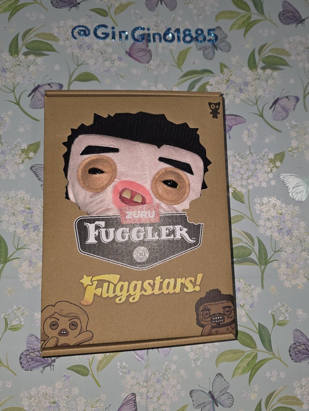 NIB ZURU Fuggler Fuggstars Parody Plush Figure Funny Ugly Monster Simon Cowell